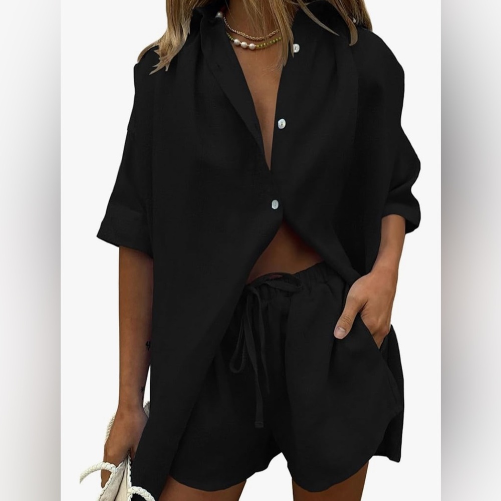 Women 2 Piece Short Outfit